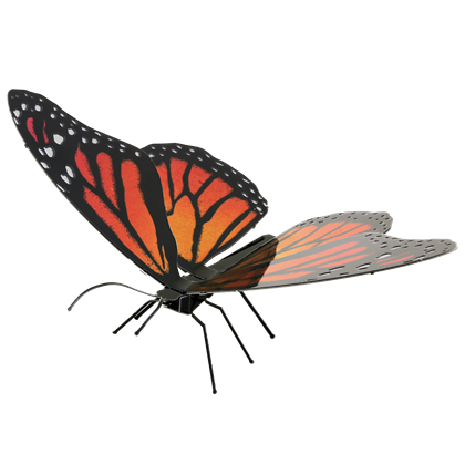 Metal Earth Monarch Butterfly model kit